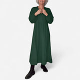 Amanda - Robe longue amincissante à décolleté en V élégante