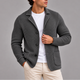 Blazer Tricot pour Homme | Veste Élégante et Décontractée
