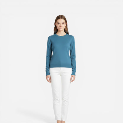 Chemise en coton surdimensionnée pour femmes avec col classique