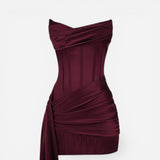Robe de soirée élégante courte pour femmes - Valerios Fashion