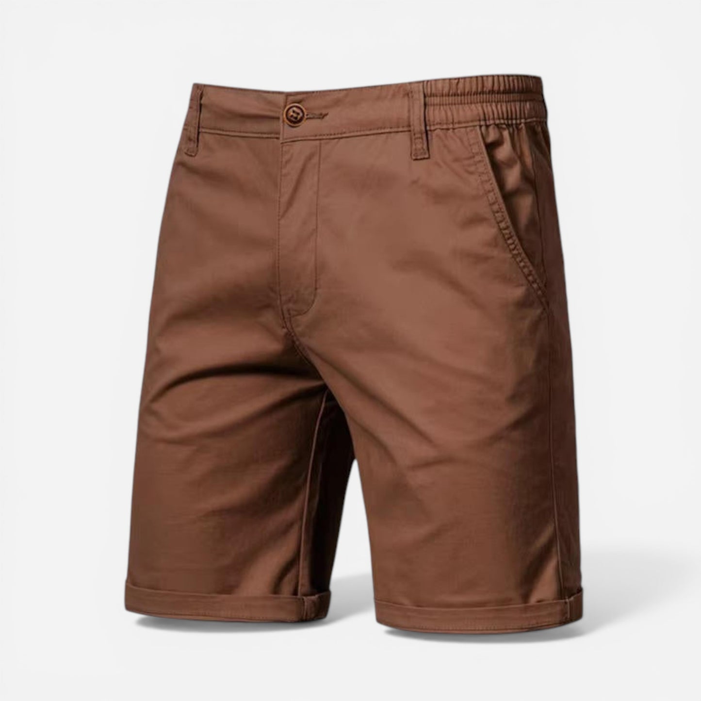 Shorts en coton pour hommes avec poches pratiques - Confort et style