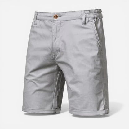 Shorts en coton pour hommes avec poches pratiques - Confort et style