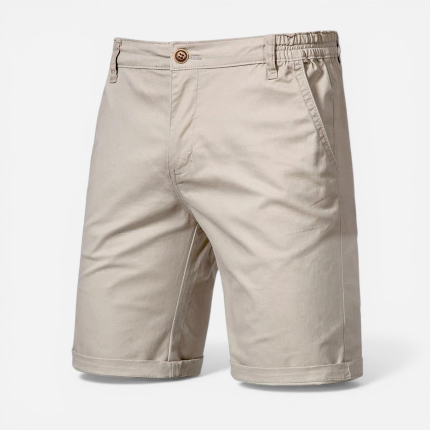 Shorts en coton pour hommes avec poches pratiques - Confort et style