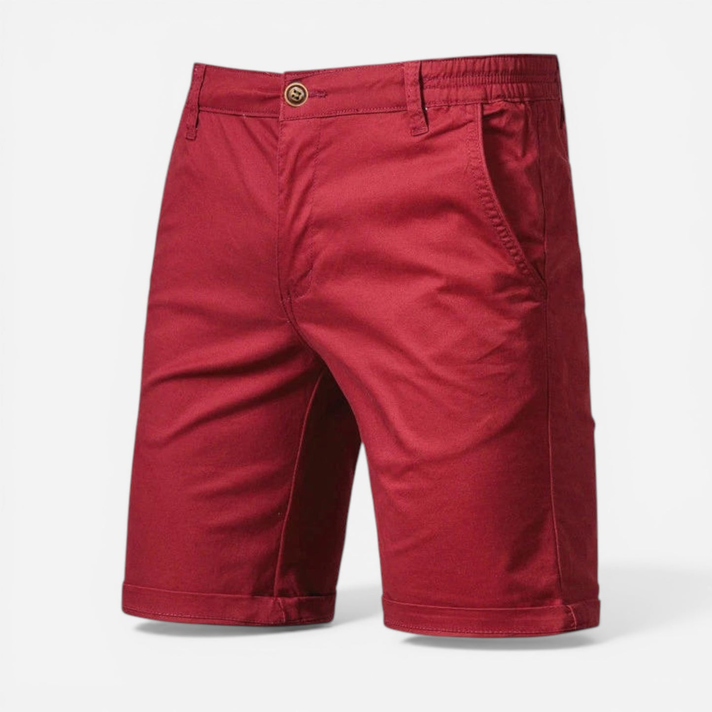 Shorts en coton pour hommes avec poches pratiques - Confort et style