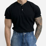 T-shirt Ajusté pour Homme Bastion - Confort et Style Élégant
