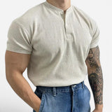 T-shirt Ajusté pour Homme Bastion - Confort et Style Élégant
