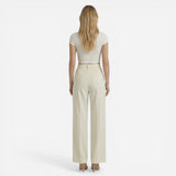 Pantalons Évasés Élégants pour Femmes - Taille Haute Chic Casual