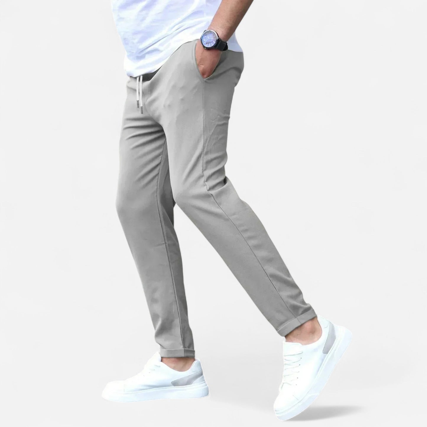 Sebastian - Pantalon Confortable Élastique pour un Style Élégant