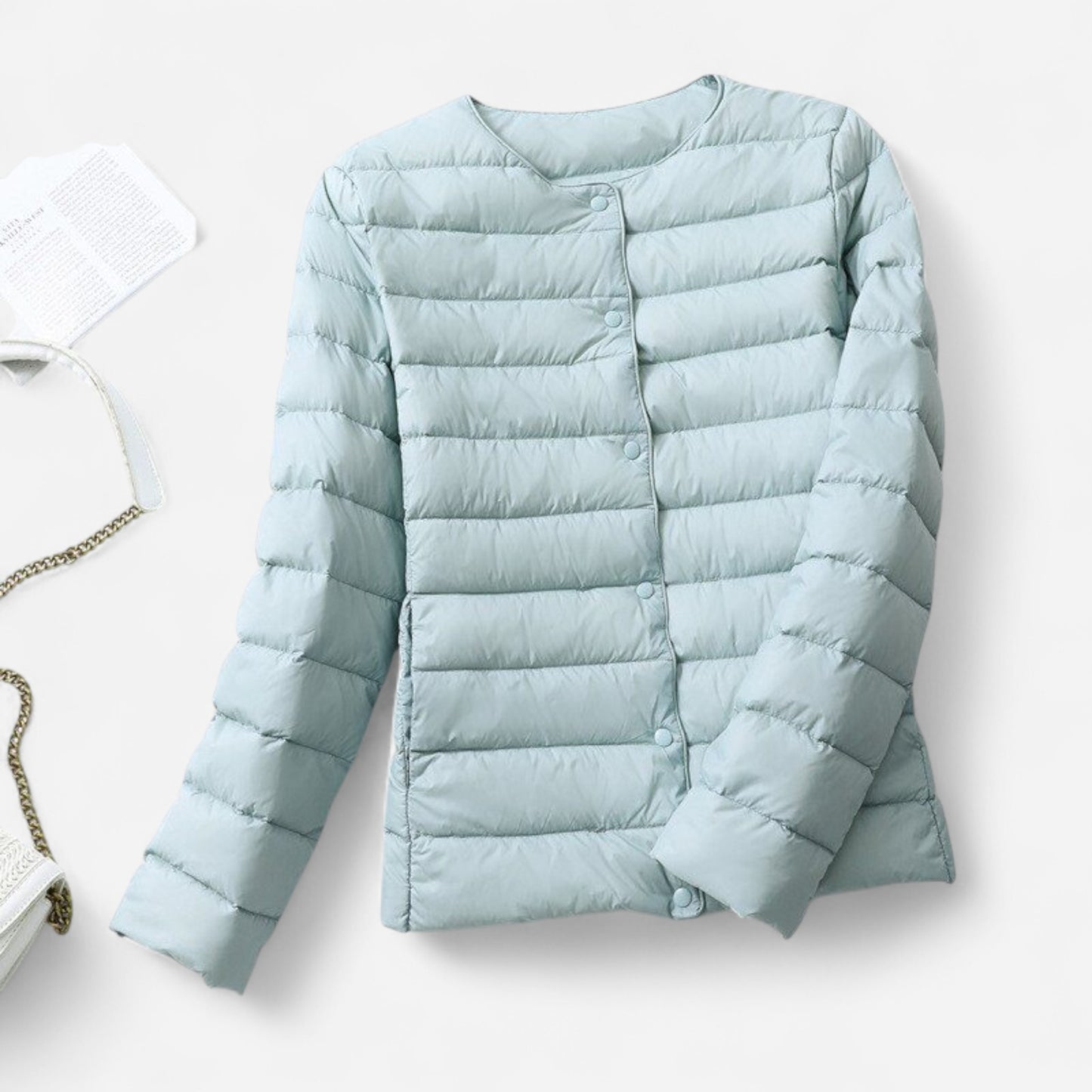 Veste Puffer Légère - Chaude & Compacte | Design Matelassé | Idéale pour Voyager