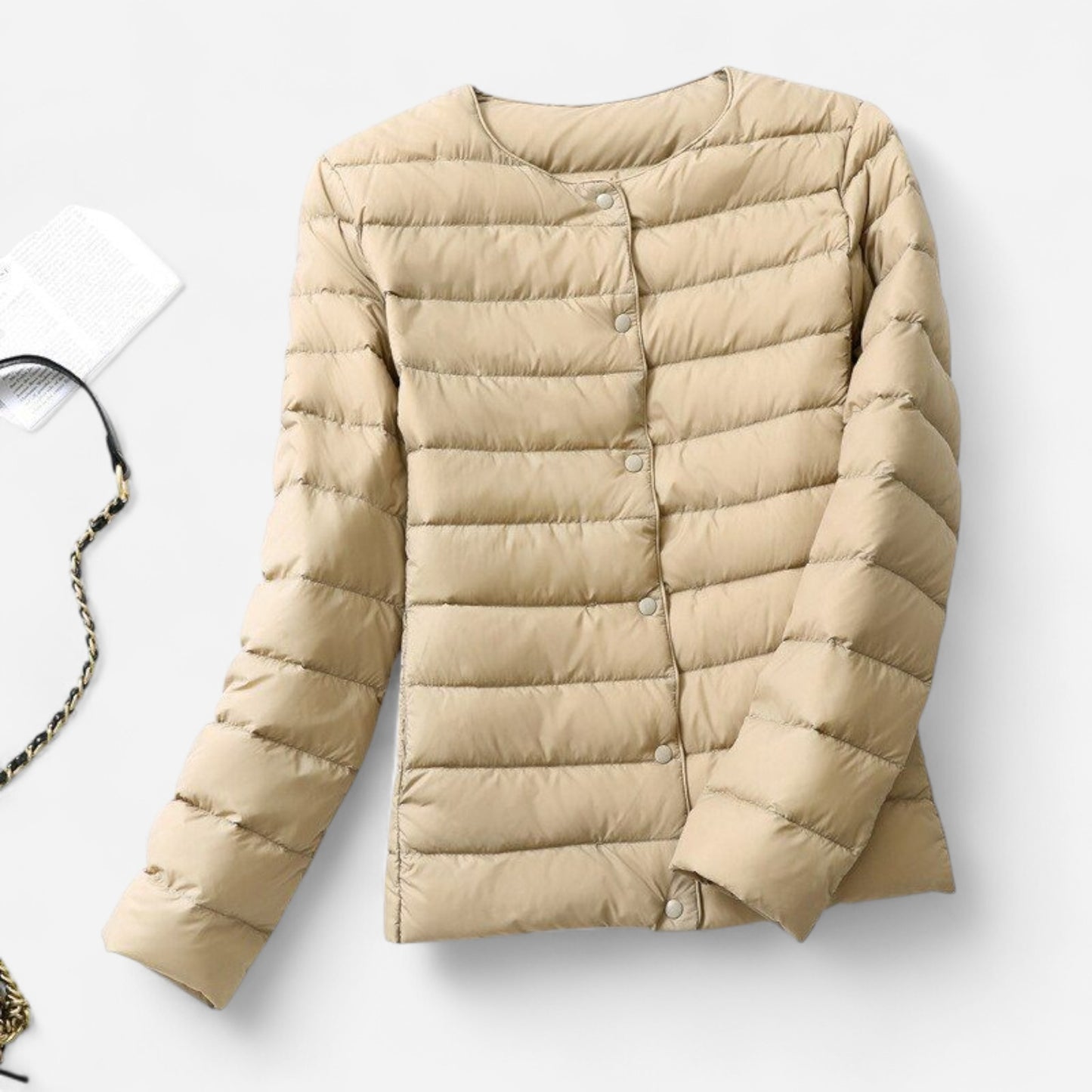 Veste Puffer Légère - Chaude & Compacte | Design Matelassé | Idéale pour Voyager