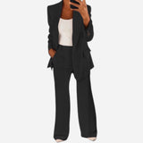 Blazer et Pantalon Élégants pour Femme - Bureau et Événements