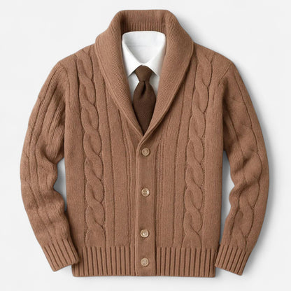 Cardigan en Tricot pour Hommes - Élégance Confortable et Chic