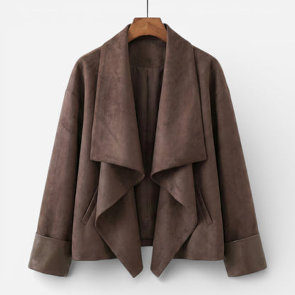L’Vara - Veste en Suède Élégante pour un Style Unique
