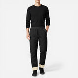 Pantalons de jogging pour hommes, doublure en polaire, taille élastique
