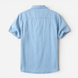 Chemise en denim coton Bowen - Élégance et confort intemporel