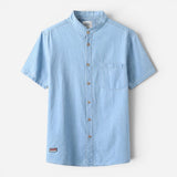 Chemise en denim coton Bowen - Élégance et confort intemporel
