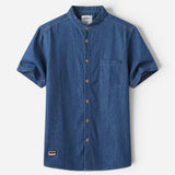 Chemise en denim coton Bowen - Élégance et confort intemporel