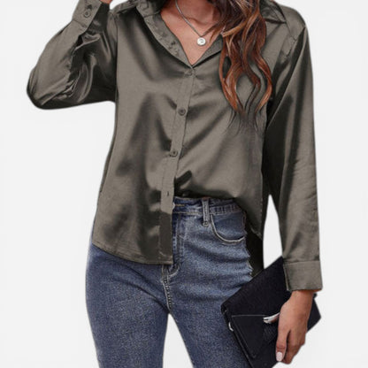 Chemise élégante à manches longues - Confort et style intemporel