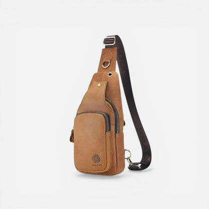 Sac à bandoulière en cuir essentiel - Élégance et durabilité