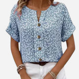 Blouse d'été en coton floral pour toutes les occasions