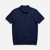 Polo en Maille Texturée Ashby - Élégance et Confort Durable