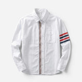 Chemise zippée en coton Ashford - Élégance et confort premium