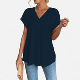 Estella - T-shirt unisexe à manches courtes en patchwork élégant