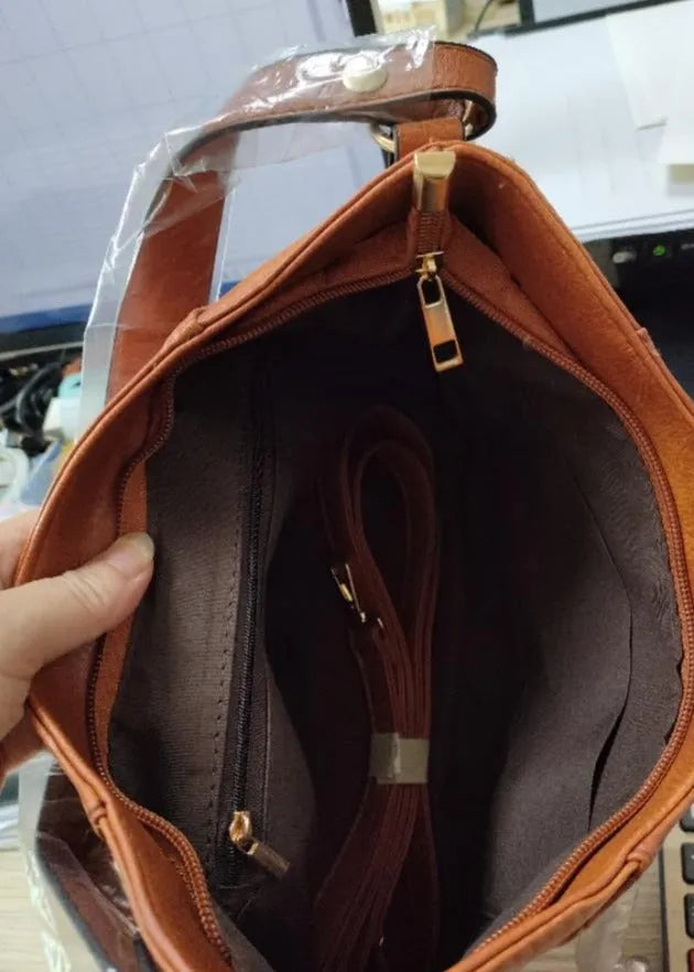 DANIELLA™ | Sac en cuir vintage élégant