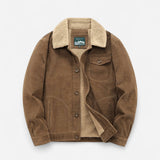 Veste en velours côtelé pour homme - Douillette et durable, style classique