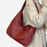Sac à bandoulière en cuir synthétique pour femme - Élégant et spacieux