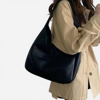 Sac à bandoulière en cuir synthétique pour femme - Élégant et spacieux