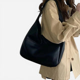 Sac à bandoulière en cuir synthétique pour femme - Élégant et spacieux