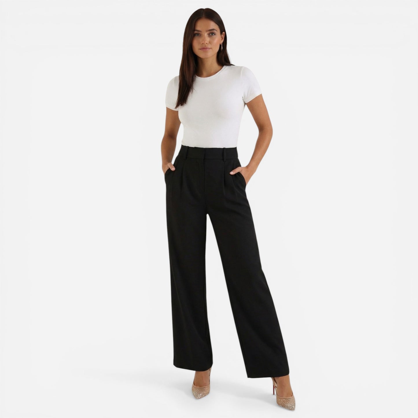 Pantalons Évasés Emma - Élégance Confortable et Tendance