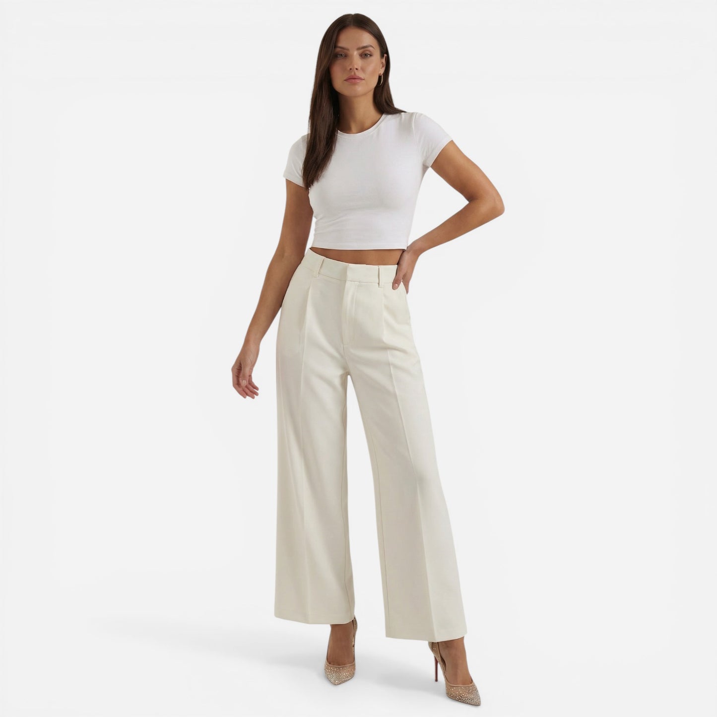 Pantalons Évasés Emma - Élégance Confortable et Tendance