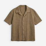 Chemise Cubane Texturée Winslow - Élégance et Confort Assuré