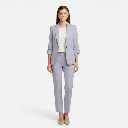 Ensemble Élégant Femme : Blazer et Pantalon Tailleur Chic