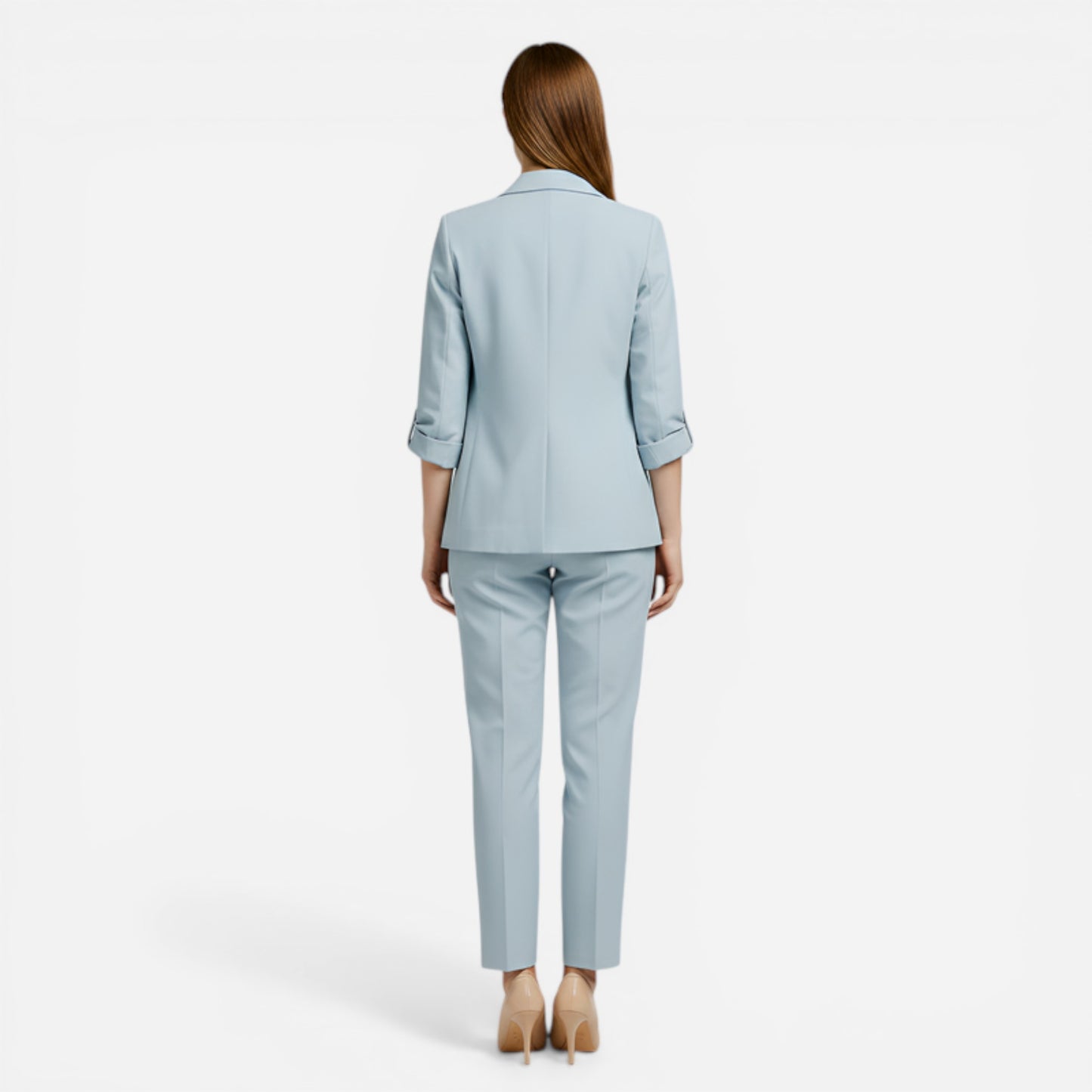 Ensemble Élégant Femme : Blazer et Pantalon Tailleur Chic