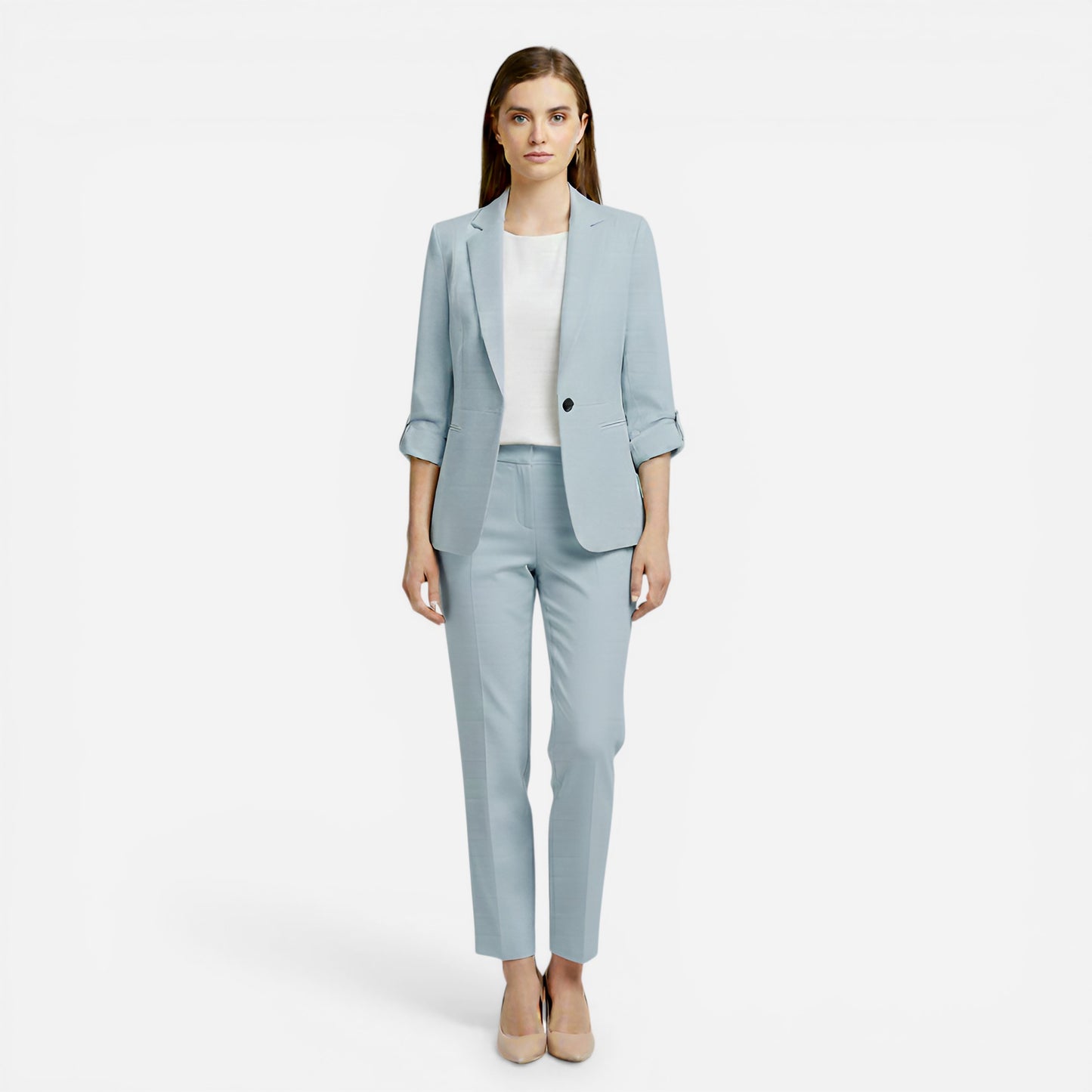Ensemble Élégant Femme : Blazer et Pantalon Tailleur Chic