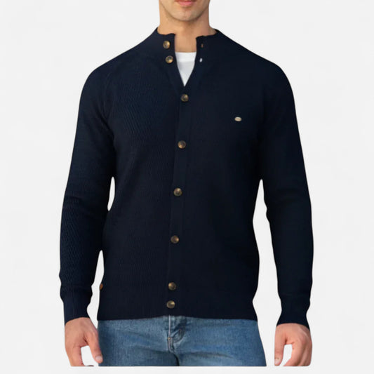 Cardigan en Cachemire pour Homme - 100% Laine Pure, Élégance et Confort