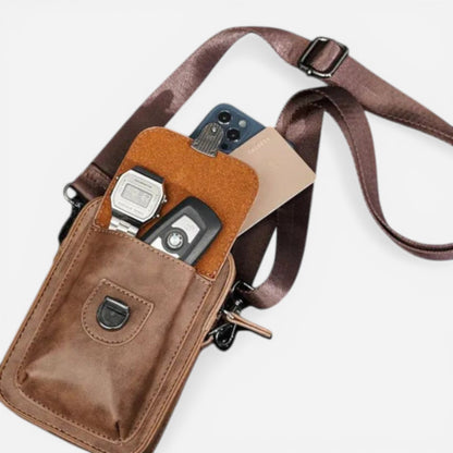 Mini Sac à Bandoulière Vintage Élégant et Pratique