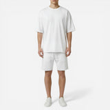Ensemble d'été pour hommes : T-shirt en coton et shorts décontractés