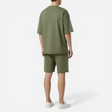 Ensemble d'été pour hommes : T-shirt en coton et shorts décontractés