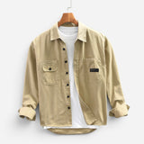 Jackson Chemise à Manches Longues 100% Coton - Confort et Élégance