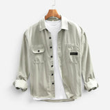 Jackson Chemise à Manches Longues 100% Coton - Confort et Élégance