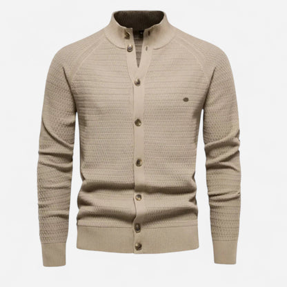Cardigan en Cachemire pour Homme - 100% Laine Pure, Élégance et Confort