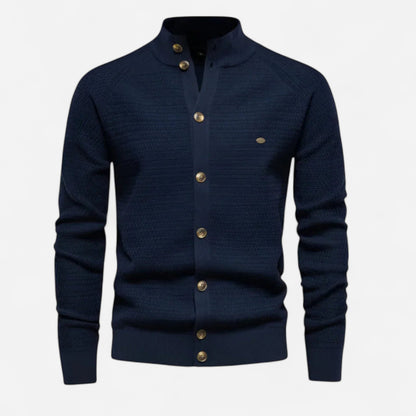 Cardigan en Cachemire pour Homme - 100% Laine Pure, Élégance et Confort