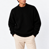 Pull en Tricot Épais à Col Rond pour Homme - Confort et Style