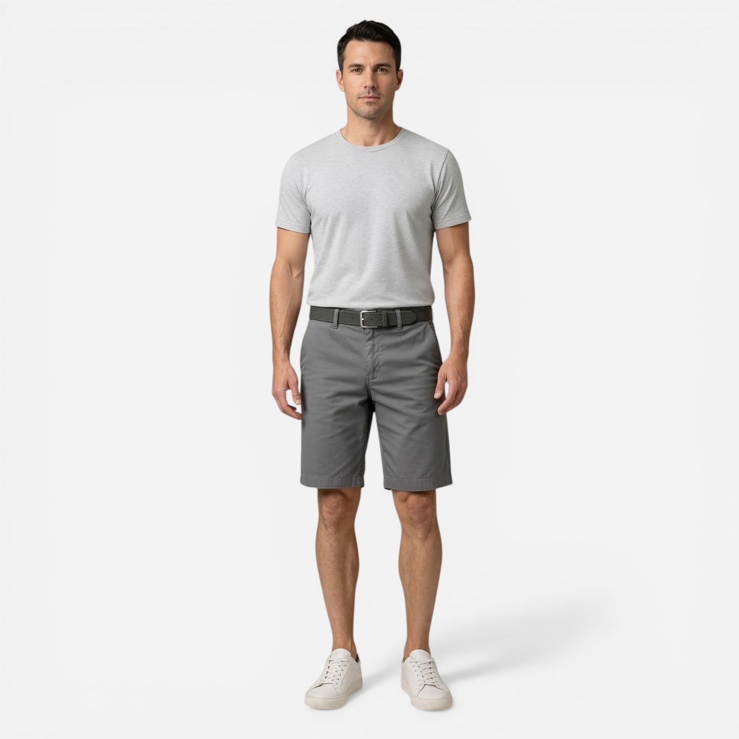 Shorts en coton pour homme - Chino décontractés d'été avec poches
