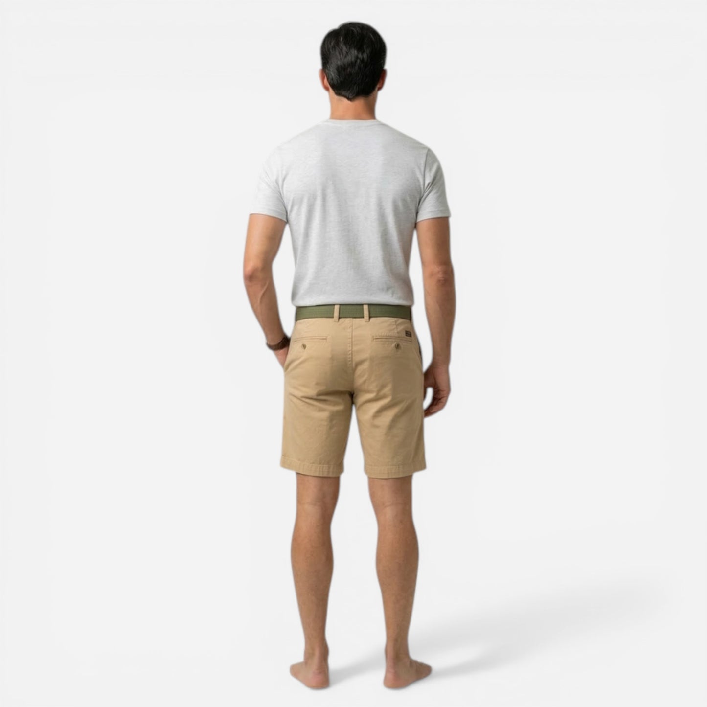 Shorts en coton pour homme - Chino décontractés d'été avec poches