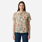 Blouse à Pois Femme à Manches Courtes - Élégante et Décontractée